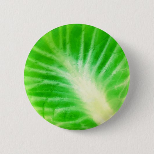 Badge Rond 5 Cm Feuille de choux (Devant)