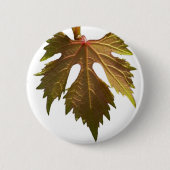 Badge Rond 5 Cm Feuille de raisin (Devant)
