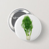 Badge Rond 5 Cm Feuille et ampoule de fenouil (Devant & derrière)