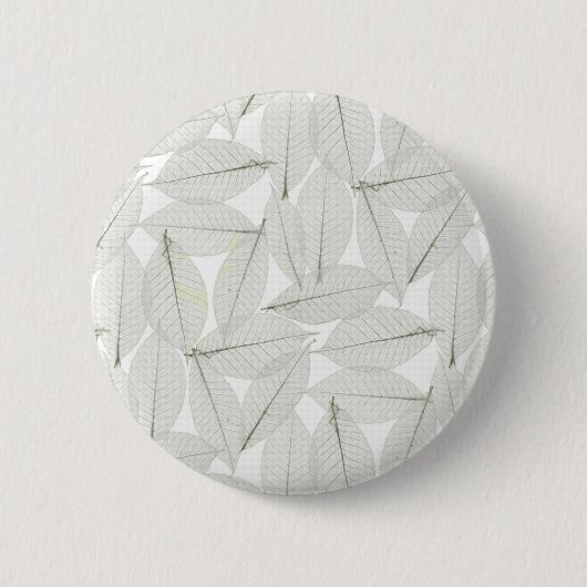 Badge Rond 5 Cm Feuilles d'automne (Devant)
