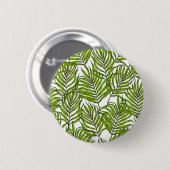 Badge Rond 5 Cm Feuilles Palm (Devant & derrière)
