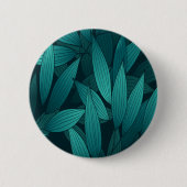 Badge Rond 5 Cm Feuilles tropicaux rayonnants (Devant)