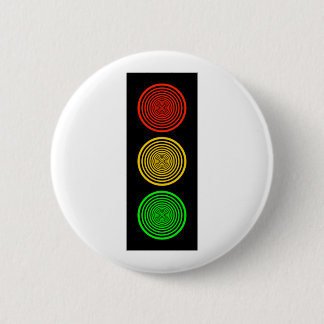 Badge Rond 5 Cm Feux à arrêt hypnotique