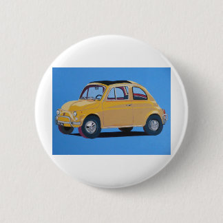 Badge Rond 5 Cm Fiat 500