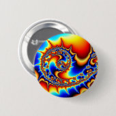 Badge Rond 5 Cm Fibonaccispikeral (Devant & derrière)