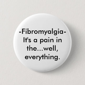 Badge Rond 5 Cm - Fibromyalgie