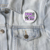 Badge Rond 5 Cm Fibromyalgie comme nous forts sommes (En situation)