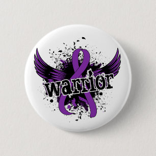Badge Rond 5 Cm Fibromyalgie du guerrier 16