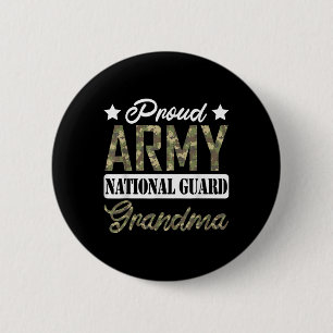 Badge Rond 5 Cm Fier Armée Garde nationale Grand-mère Famille mili