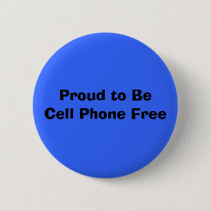 Badge Rond 5 Cm Fier au téléphone de BeCell libérez