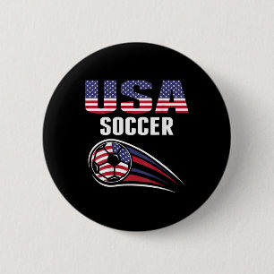 Badge Rond 5 Cm Fier supporter de l'équipe de football américain D