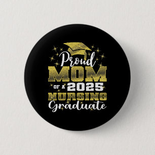 Badge Rond 5 Cm Fière Maman Cl De 2025 Infirmière Diplômée Infirmi