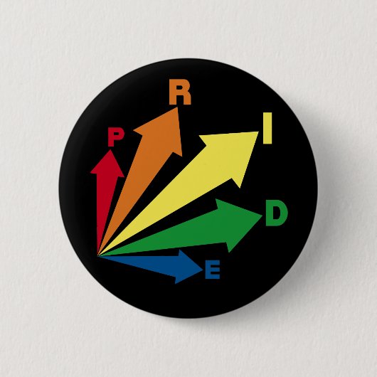 Badge Rond 5 Cm fierté (Devant)