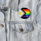 Badge Rond 5 Cm Fierté (En situation)
