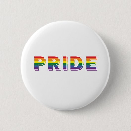 Badge Rond 5 Cm Fierté (Devant)