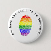 Badge Rond 5 Cm Fierté (Devant)