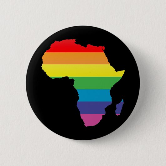 Badge Rond 5 Cm fierté africaine. (Devant)