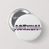 Badge Rond 5 Cm Fierté asexuelle (Devant & derrière)