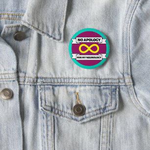 Badge Rond 5 Cm Fierté autistique