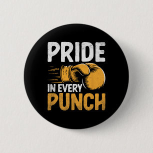 Badge Rond 5 Cm Fierté Dans Chaque Boîtier De Punch Sports Force A