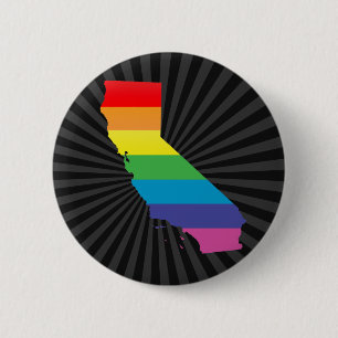 Badge Rond 5 Cm fierté de la Californie