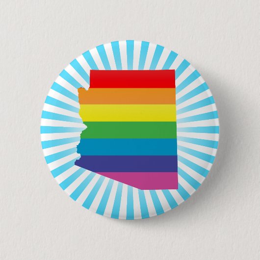 Badge Rond 5 Cm fierté de l'arizona. (Devant)