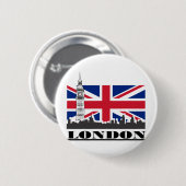 Badge Rond 5 Cm Fierté de Londres (Devant & derrière)
