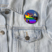 Badge Rond 5 Cm Fierté de Londres (En situation)
