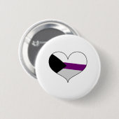 Badge Rond 5 Cm Fierté désisexuelle (Devant & derrière)