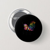 Badge Rond 5 Cm Fierté d'invalidité Mois Fierté d'invalidité Indic (Devant & derrière)