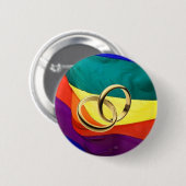 Badge Rond 5 Cm Fierté et mariage (Devant & derrière)