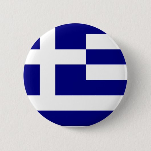 Badge Rond 5 Cm Fierté grecque (Devant)