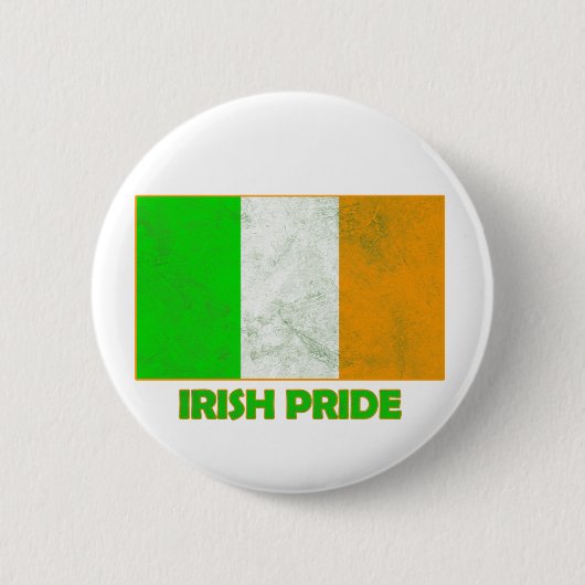 Badge Rond 5 Cm fierté irlandaise (Devant)