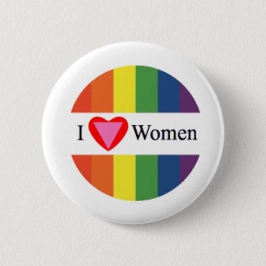 Badge Rond 5 Cm Fierté lesbienne (Devant)