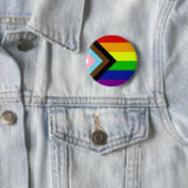 Badge Rond 5 Cm Fierté LGBTQ+ (En situation)