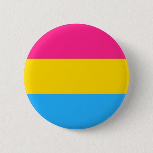Badge Rond 5 Cm Fierté Pansexual (Devant)