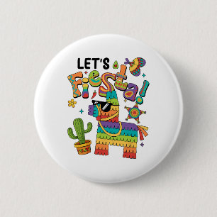 Badge Rond 5 Cm Fiesta Pinata Cinco De Mayo Party Mexican Me