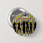 Badge Rond 5 Cm Fièvre de danse (Devant & derrière)