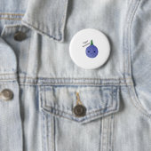 Badge Rond 5 Cm Figgin Awesome Cute Kawaii Fig (En situation)