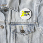 Badge Rond 5 Cm Fight Believe Hope - Sarcoma (En situation)