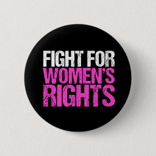 Badge Rond 5 Cm Fight for Women's Rights