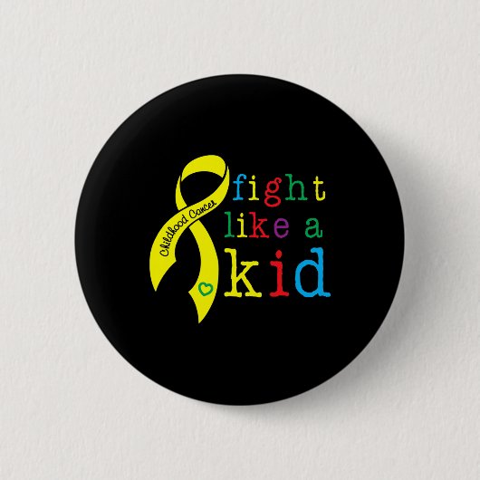 Badge Rond 5 Cm Fight Like (Devant)
