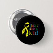 Badge Rond 5 Cm Fight Like (Devant & derrière)
