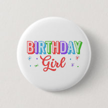 Fille d'anniversaire