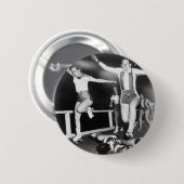 Badge Rond 5 Cm Fille de Derby de rouleau (Devant & derrière)