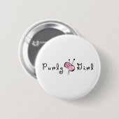 Badge Rond 5 Cm Fille de Purly (Devant & derrière)