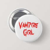 Badge Rond 5 Cm Fille de vampire (Devant & derrière)