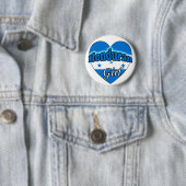 Badge Rond 5 Cm Fille du Honduras (En situation)