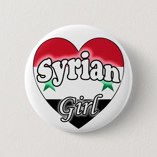 Badge Rond 5 Cm Fille syrienne (Devant)