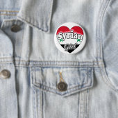 Badge Rond 5 Cm Fille syrienne (En situation)